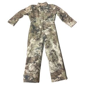 RedHead Silent-Hide Youth S Insulated Camo Hunting Coveralls Thermolite Strata